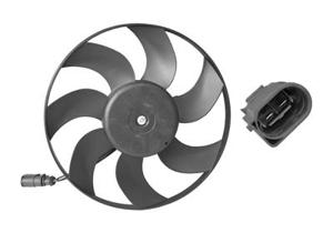 Koelventilatorwiel VAN WEZEL, Diameter (mm)295mm, Inbouwplaats: rechts: , u.a. für VW, Seat, Skoda, Audi