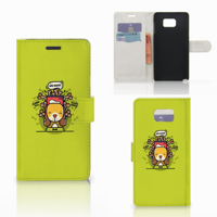 Samsung Galaxy Note 5 Leuk Hoesje Doggy Biscuit