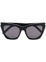 Saint Laurent Eyewear lunettes de soleil Kate à monture D - Noir