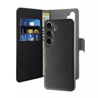 Samsung Galaxy S24 Puro 2-in-1 Magnetisch Portemonnee Hoesje - Zwart