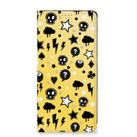 Mobiel BookCase Samsung Galaxy A05s Punk Geel