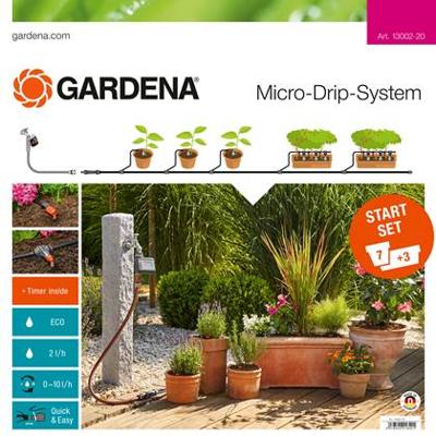 Gardena MicroDrip Startset M met besproeiingscomputer