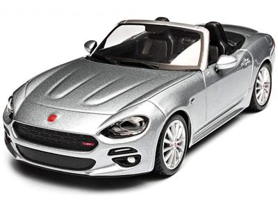 Bburago schaalmodel Fiat 124 Spider 1:24 grijs Bburago schaalmodel Fiat 124 Spider 1:24 grijs