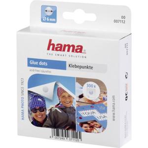 Hama 00007112 etiket Cirkel Transparant 300 stuk(s)