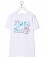 Givenchy Kids t-shirt à logo imprimé - Blanc - thumbnail