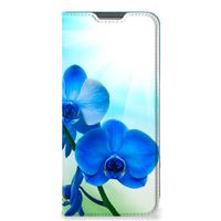 OPPO A96 | A76 Smart Cover Orchidee Blauw - Cadeau voor je Moeder