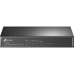 TP-Link TL-SF1008P Unmanaged Fast Ethernet (10/100) Power over Ethernet (PoE) Zwart