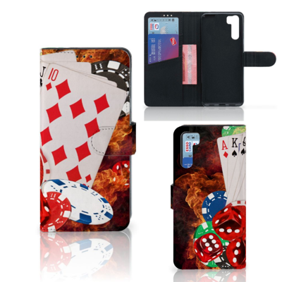 OPPO A91 | Reno3 Wallet Case met Pasjes Casino OPPO A91 | Reno3 Wallet Case met Pasjes Casino