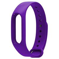 By Qubix - Compatible met Xiaomi Mi band 2 bandje voor CA0600B - Paars - Compatible Xiaomi bandje