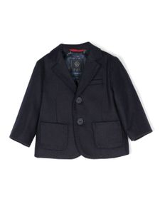 Fay Kids effet blazer à simple boutonnage - Bleu