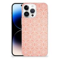 iPhone 14 Pro Max TPU bumper Pattern Orange - thumbnail