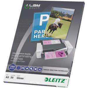 Leitz Lamineerfolie DIN A3 250 micron glanzend 25 stuk(s)