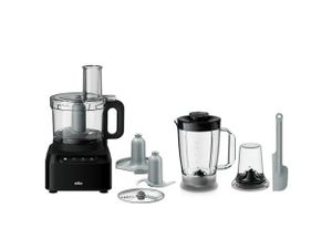 Braun FP3132BK Foodprocessor Zwart