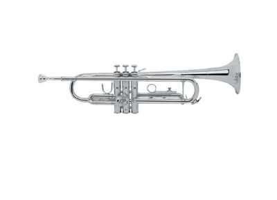 Viking Choice  Trompet messing en zilver - Bb - Zilver - inclusief koffer