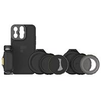 PolarPro IP13-MAX-FLMM - LiteChaser - iPhone 13 PRO Max - Filmmaking Kit - Case - Filters - Grip,zwart