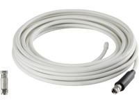 Renkforce SKB 488-10 Satelliet Aansluitkabel Coax 10.00 m Viervoudig afgeschermd 100 dB
