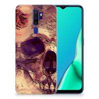 Silicone Back Case OPPO A9 2020 Skullhead