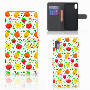 Apple iPhone Xs Max Book Cover Fruits