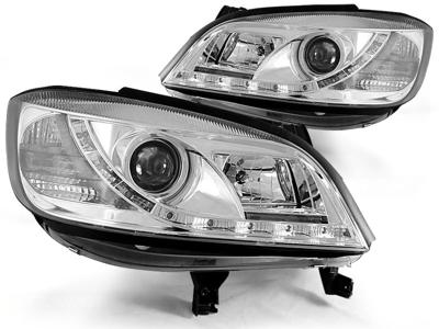 Tuning-Tec Koplampen met parkeerlicht OPEL ZAFIRA 04 99-06 05 CHROOM