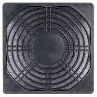 Cooltek Gitter 80 Filter PC-ventilatorrooster met filter Zwart (b x h) 80 mm x 80 mm - thumbnail