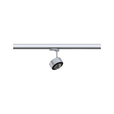 Paulmann ProRail3 Spot Aldan 9W Sil 4000K 3Ph dim 91391 Systeemlamp (basis) ProRail3 0.00 W LED Zilver, Zwart
