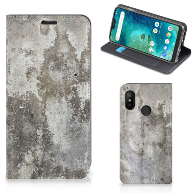 Xiaomi Mi A2 Lite Standcase Beton Print
