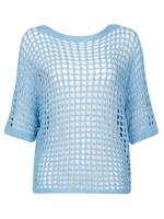 Top Gehaakt Lichtblauw