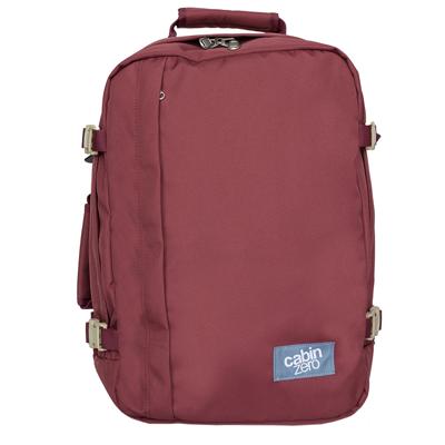 CabinZero Classic 44L Cabin Backpack napa wine Weekendtas
