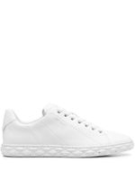 Jimmy Choo baskets Diamond Light - Blanc