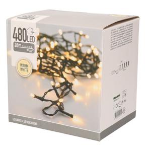 Kerstverlichting - warm wit buiten - 480 lampjes - 36m - kerstversiering