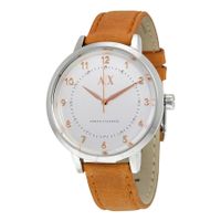 Horlogeband Armani Exchange AX5367 Leder Cognac 16mm - thumbnail