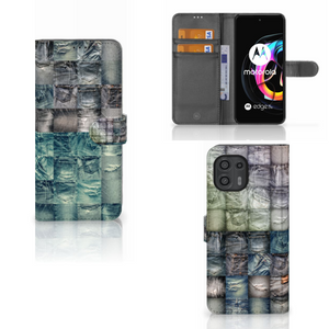 Wallet Case met Pasjes Motorola Edge 20 Lite Spijkerbroeken