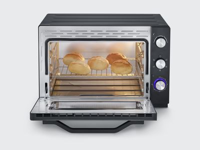 Severin 2073 Mini-oven Timerfunctie, Grillfunctie, Met pizzasteen 60 l