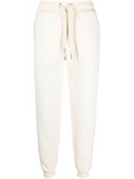 AMI Paris logo-patch drawstring track pants - Blanc - thumbnail