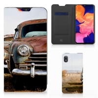 Samsung Galaxy A10 Stand Case Vintage Auto