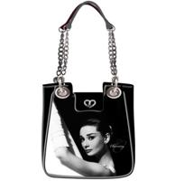 Audrey Hepburn Grote Vinyl Tas