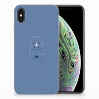 Apple iPhone Xs Max Telefoonhoesje met Naam Baby Rhino