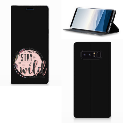 Samsung Galaxy Note 8 Magnet Case Boho Stay Wild