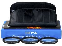 Hoya Filter Close-Up Set (+1, +2, +4), HMC II - 62mm