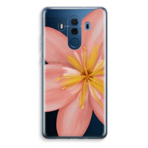 Pink Ellila Flower: Huawei Mate 10 Pro Transparant Hoesje