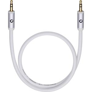 Oehlbach i-Connect J-35 Jackplug Audio Aansluitkabel [1x Jackplug male 3,5 mm - 1x Jackplug male 3,5 mm] 3.00 m Zwart Vergulde steekcontacten, OFC-kabel