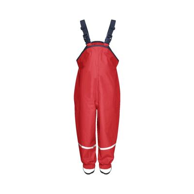 Playshoes Regenbroek Met Fleece Rood Junior Maat 80