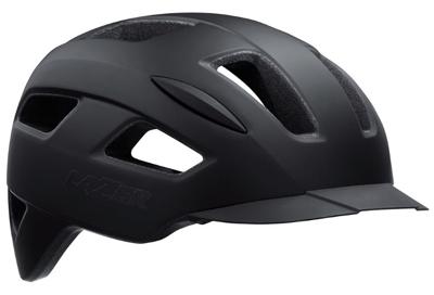 Lazer fietshelm Lizard polycarbonaat zwart maat 58 61 cm