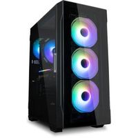 Zalman I3 NEO TG BLACK computerbehuizing Midi Tower Zwart - thumbnail