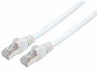 Intellinet 741927 RJ45 Netwerkkabel, patchkabel CAT 6a (losse kabel CAT 7) S/FTP 15.00 m Wit Halogeenvrij 1 stuk(s) - thumbnail