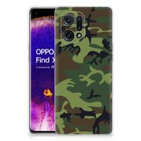 OPPO Find X5 TPU bumper Army Dark