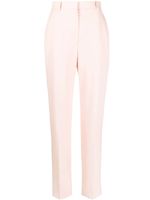 Alexander McQueen pantalon de tailleur à taille haute - Rose - thumbnail