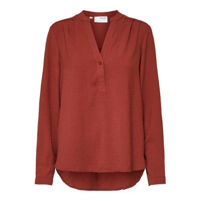 SELECTED FEMME blouse SLFMIVIA terra