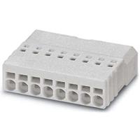 PHOENIX CONTACT PTSM 0,5/8-PI-2,5 WH printplaatstekker, 6 A, 160 V, 0,5 mm² nominale doorsnede, wit, 8 aantal potentialen, PTSM 0,5/..-PI WH artikelfamilie, 2,5 mm rastermaat, 100 stuks
