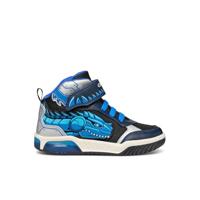 Geox J INEK Boy A, gymschoenen, marineblauw/turquoise, 36 EU, Marine turkoois, 36 EU